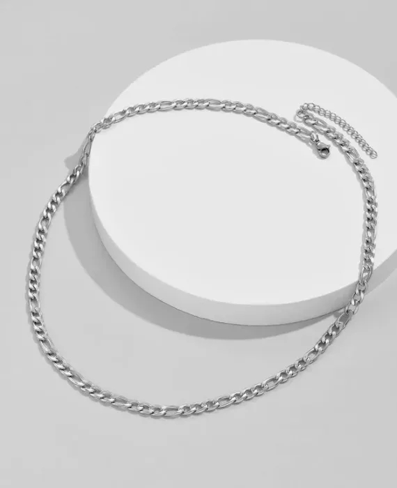 Silver Curb Chain